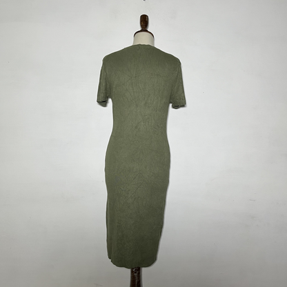 Primark Bodycon Army Green Winter Preloved Clothing #3631