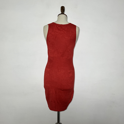 Orange Bodycon Preloved Clothing #3605