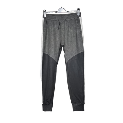 Gray and black Men Jogging Trouser #1385