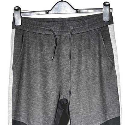 Gray and black Men Jogging Trouser #1385