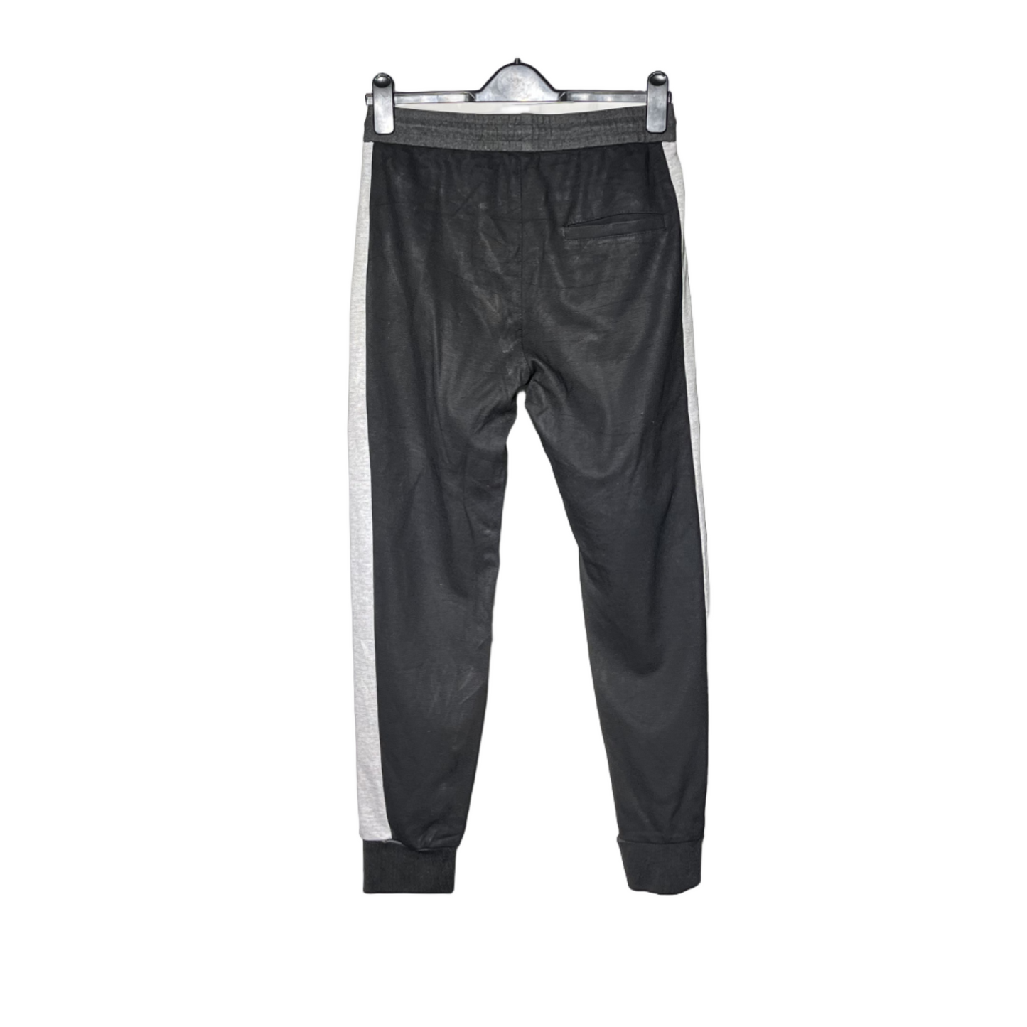 Gray and black Men Jogging Trouser #1385