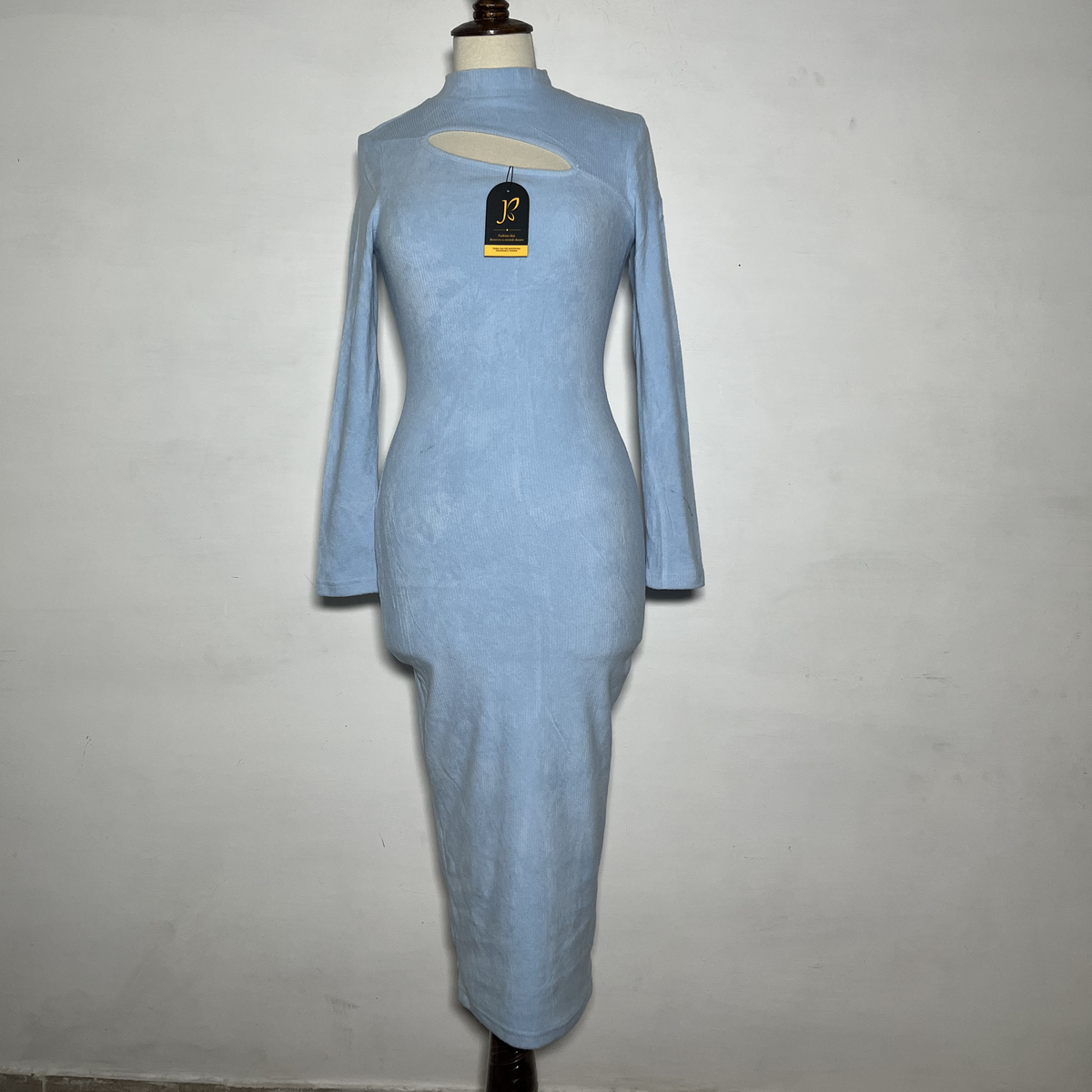 Shein Bodycon Sky Blue Preloved Clothing #3610