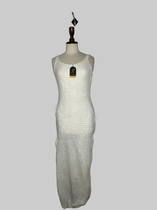 Ego Bodycon White Preloved Clothing #3596