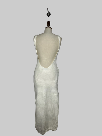 Ego Bodycon White Preloved Clothing #3596