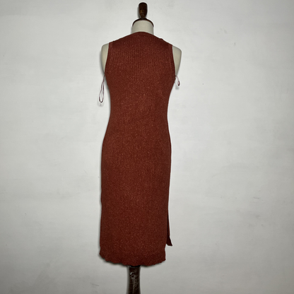 Banana Republic Bodycon Dark Orange Metallic Clothing #3612