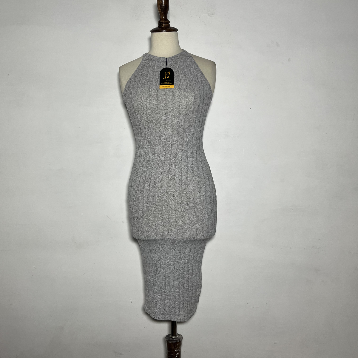 Gray Bodycon Preloved Clothing #3606