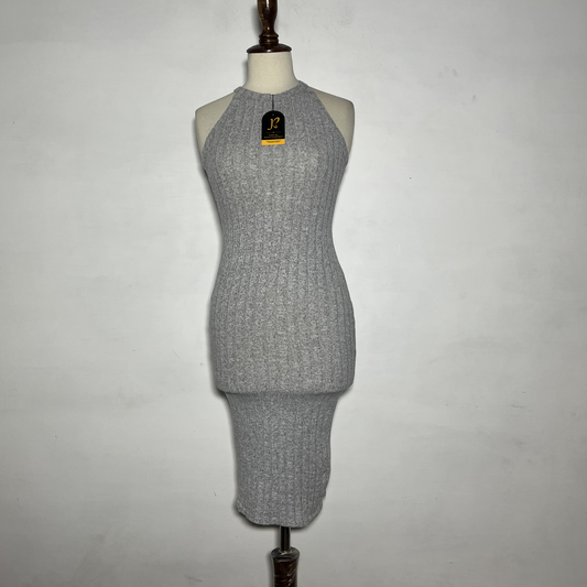Gray Bodycon Preloved Clothing #3606