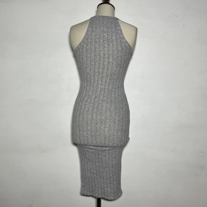 Gray Bodycon Preloved Clothing #3606
