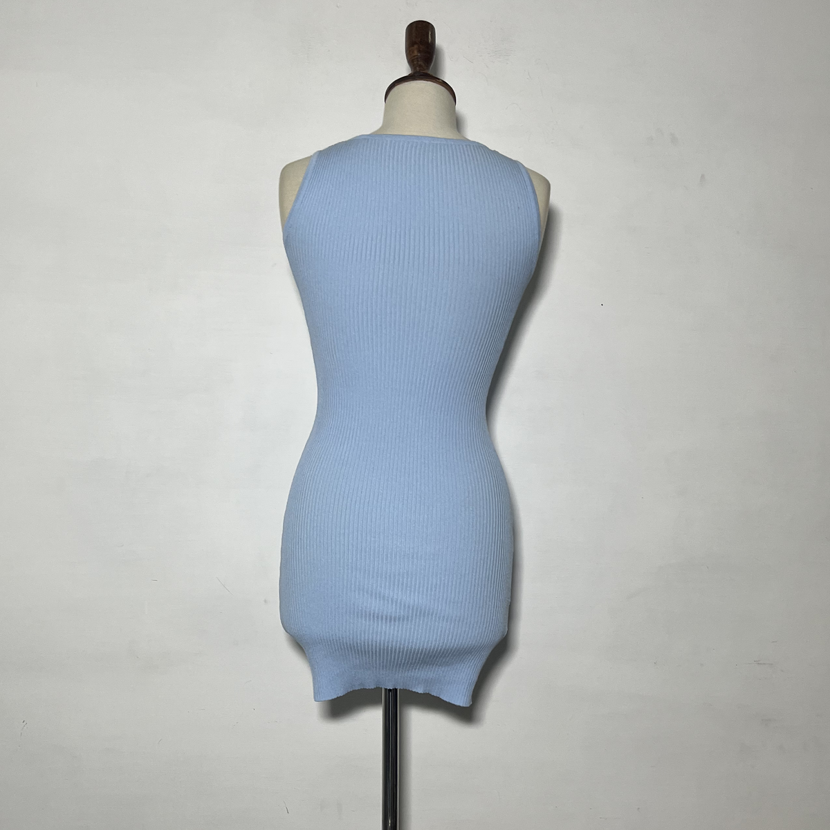 Sky Blue Bodycon Preloved Winter Clothing #3670