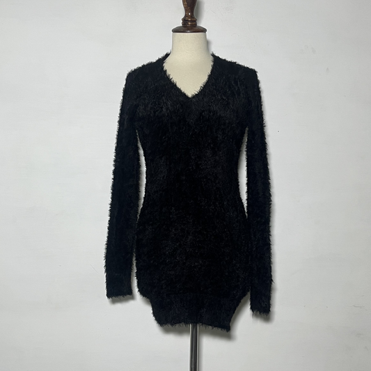 Black Bodycon Preloved Winter Clothing #3655