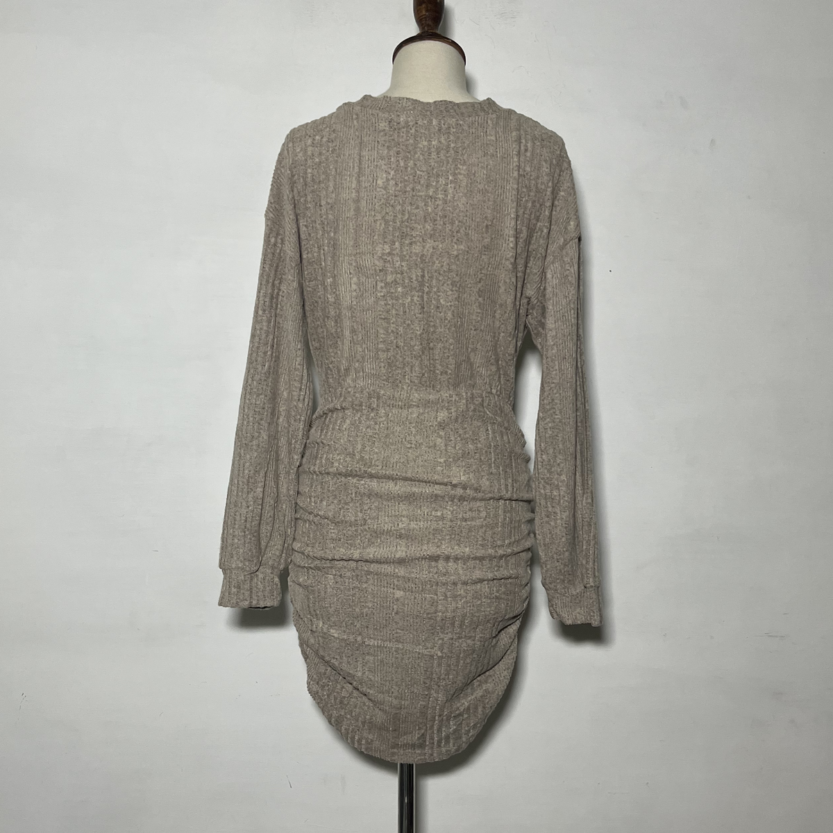 Light Gray Bodycon Preloved Winter Clothing #3662