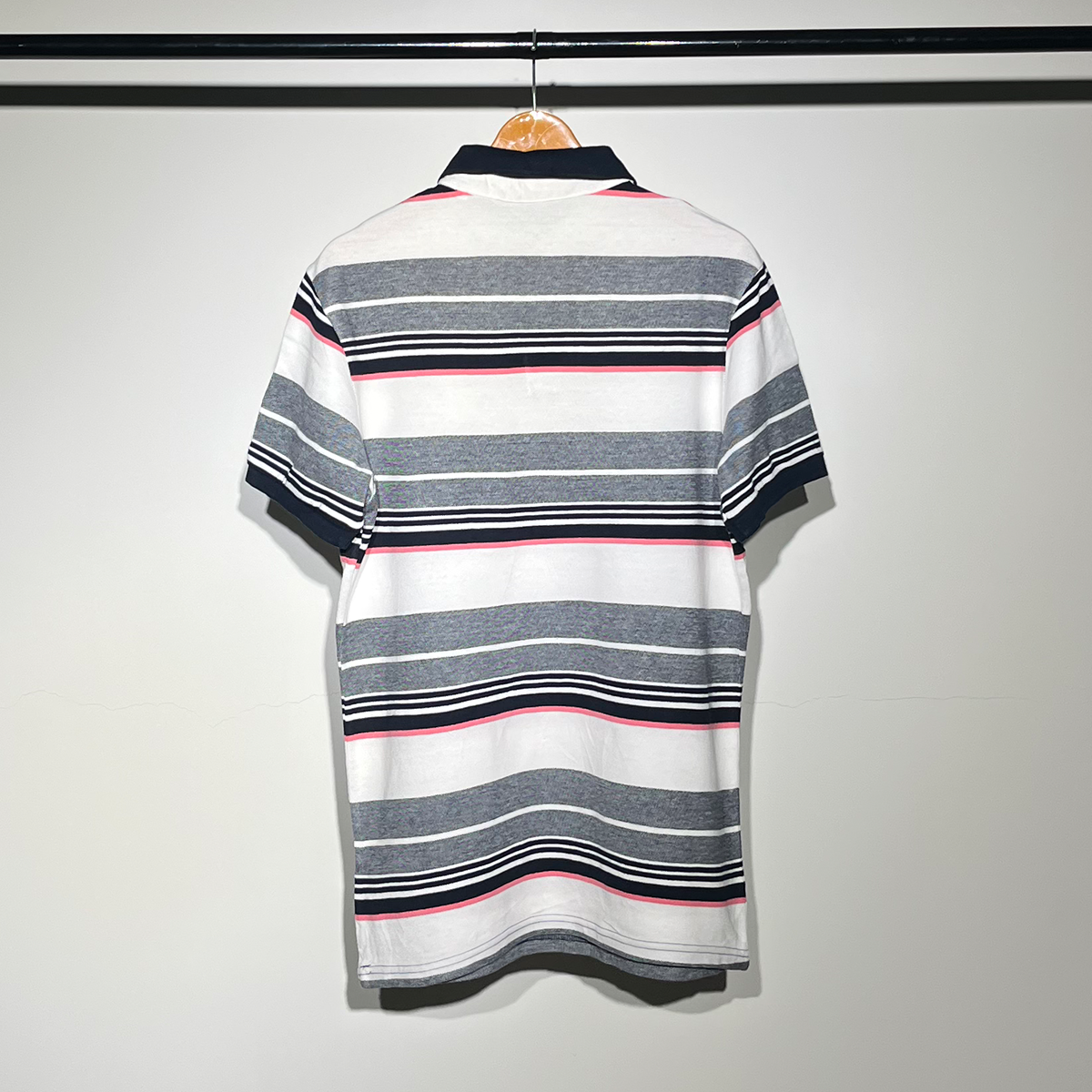 Primark Striped Polo T-Shirt – Casual & Stylish #069