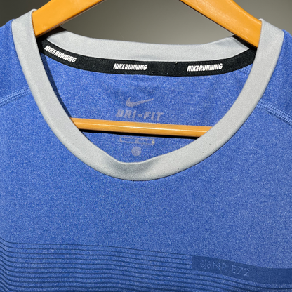 Nike Dri-FIT Performance T-Shirt – Blue & Grey #049