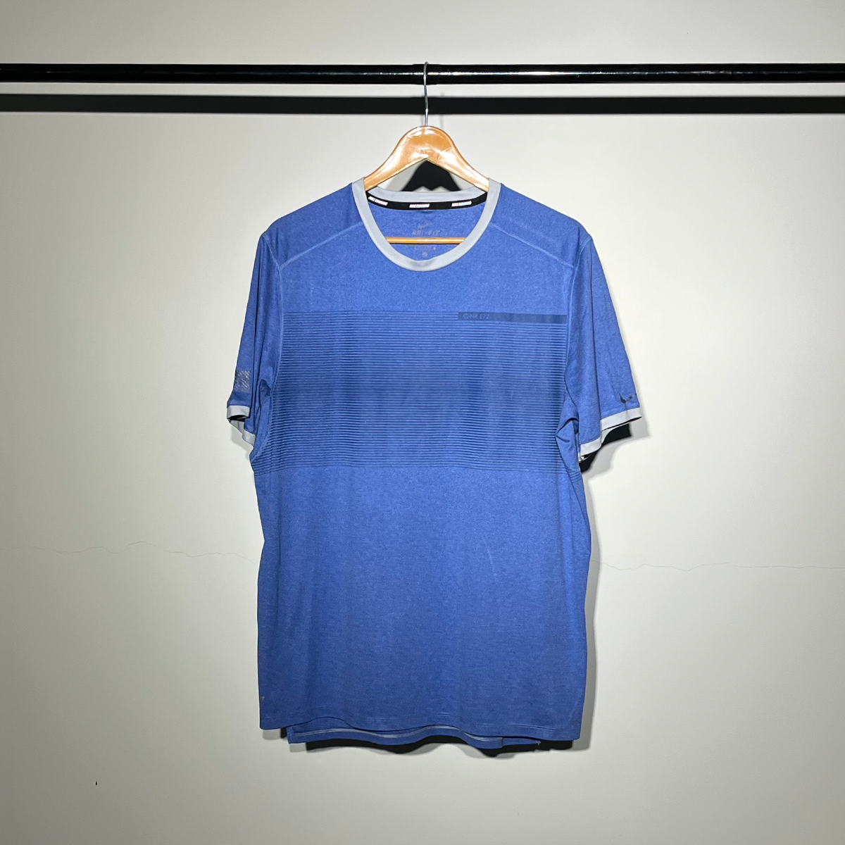 Nike Dri-FIT Performance T-Shirt – Blue & Grey #049