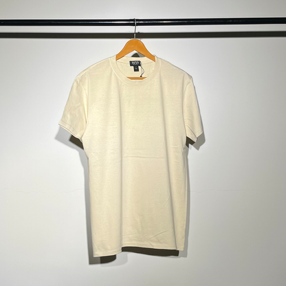 MAN Essentials Beige T-Shirt – Minimal & Versatile #073