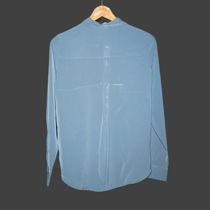 H&M Light Blue Button-Up Shirt #178