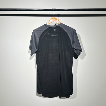 Isocool Dry Fit T-Shirt – Black & Grey #037