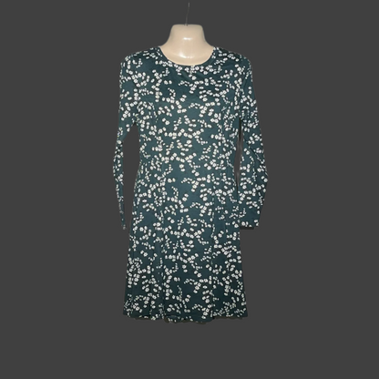 New Look Floral Long-Sleeve Dress – Effortlessly Chic #187