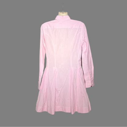 Polo Ralph Lauren Pink Cotton Shirt Dress #190