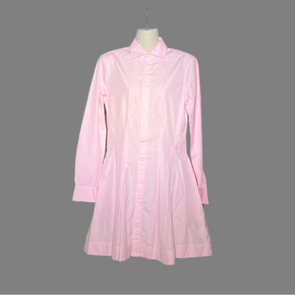 Polo Ralph Lauren Pink Cotton Shirt Dress #190