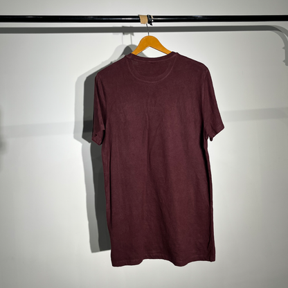 ASOS Plain Maroon Casual T-Shirt #007