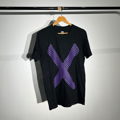 Wauthentic Graphic "X" Print T-Shirt - Black #017