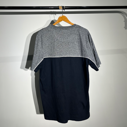 Diesel Two-Tone Casual T-Shirt - Grey & Navy #011