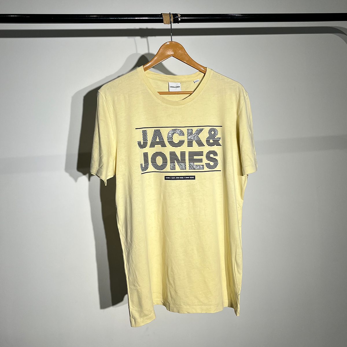 Jack & Jones Graphic Print T-Shirt - Pale Yellow #019