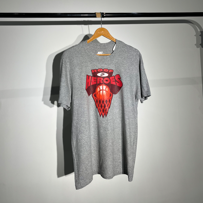 Nike Hoop Heroes Graphic Grey T-Shirt #006