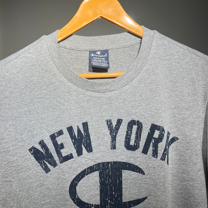 Champion New York 1919 Graphic T-Shirt – Grey #062